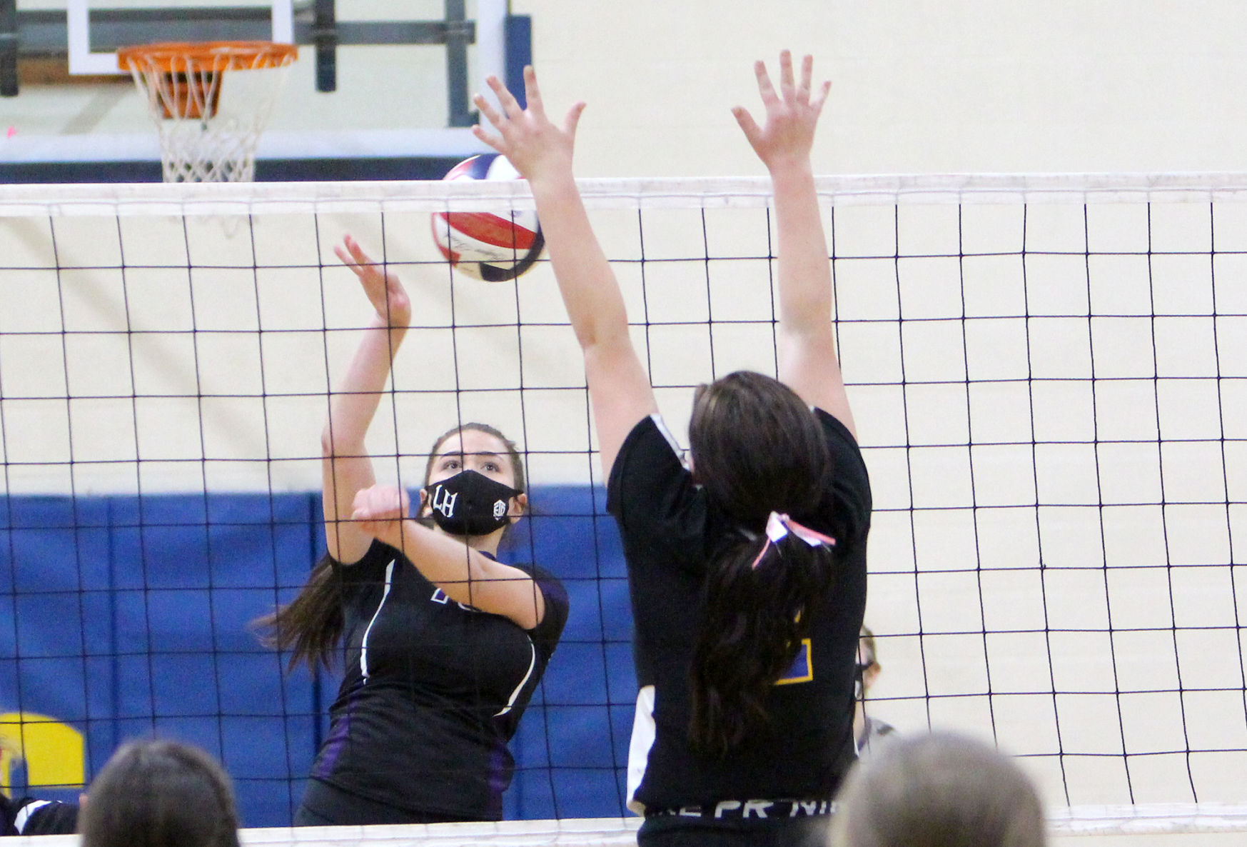 Lake Holcombe at Cornell volleyball 10-15-20